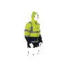PARKA DE ALTA VISIBILIDAD MODELO DENEB AMARILLO Y AZUL TALLA XXL