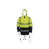 PARKA DE ALTA VISIBILIDAD MODELO DENEB AMARILLO Y AZUL TALLA XXXL