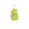 CHAQUETA DE LLUVIA DE ALTA VISIBILIDAD MODELO PÓLUX AMARILLA TALLA XXL