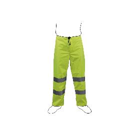 PANTALÓN DE LLUVIA DE ALTA VISIBILIDAD MODELO RIGEL AMARILLA TALLA XL