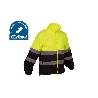 FORRO POLAR DE ALTA VISIBILIDAD MODELO ALTAIR AMARILLO Y AZUL TALLA S