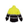 FORRO POLAR DE ALTA VISIBILIDAD MODELO ALTAIR AMARILLO Y AZUL TALLA XXL