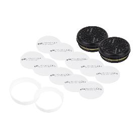 SET FILTRO COMBINADO 2 UDS. FILTRO A1B1E1K1 + 10 UDS. PREFILTRO P2 NR