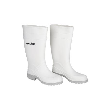 BOTA AGUA PVC BLANCA TALLA 45