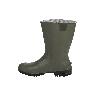 BOTA PVC VERDE MEDIA CAÑA TALLA 38