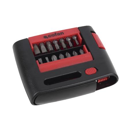 SET PUNTAS  PH, PZ, TORX, SL, HEX  (27 PCS.)