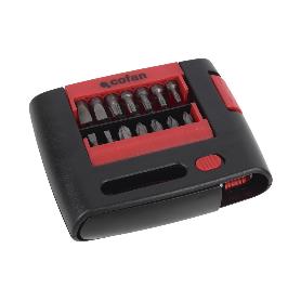 SET PUNTAS ADAPTADOR PH, PZ, TORX, SL  (15 PCS.)