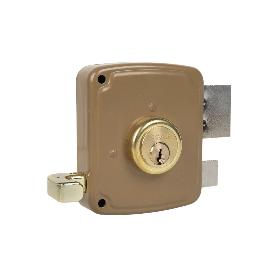 CERRADURA SOBREPONER C/CERRADERO 140MM IZQUERDA