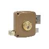 CERRADURA SOBREPONER C/CERRADERO 140MM IZQUERDA