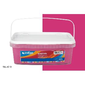 PINTURA PLÁSTICA MONOCAPA MAGENTA SUAVE (2,5 LT)