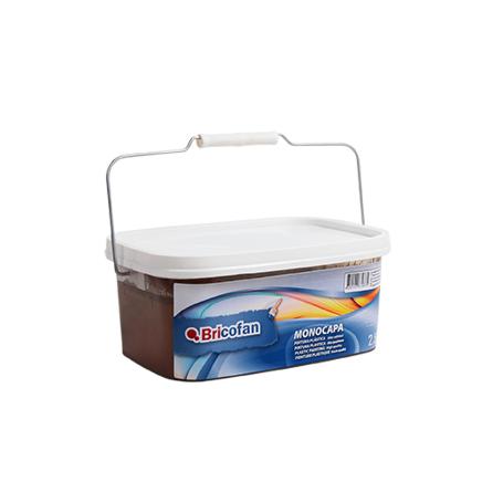 PINTURA PLÁSTICA MONOCAPA MARRON CHOCO. (2,5 LT)