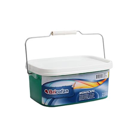 PINTURA PLÁSTICA MONOCAPA VERDE VIVO (2,5 LT)