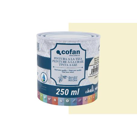 PINTURA A LA TIZA, CHALK PAINT, BLANCO VINTAGE 250 ML