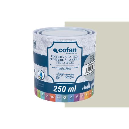 PINTURA A LA TIZA, CHALK PAINT, GRIS CENIZA 250 ML