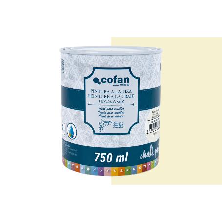 PINTURA A LA TIZA, CHALK PAINT, BLANCO VINTAGE 750 ML