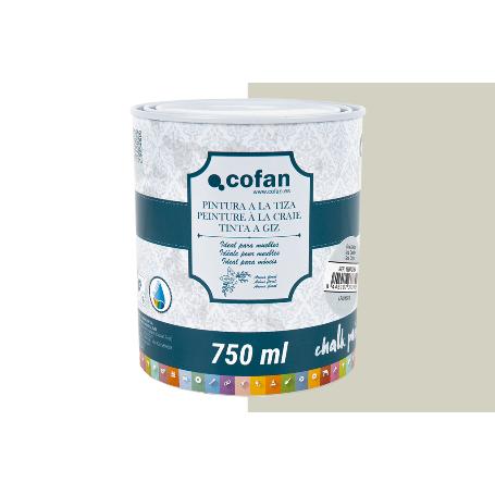 PINTURA A LA TIZA, CHALK PAINT, GRIS CENIZA 750 ML