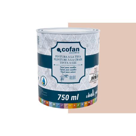 PINTURA A LA TIZA, CHALK PAINT, ROSA TALCO 750 ML
