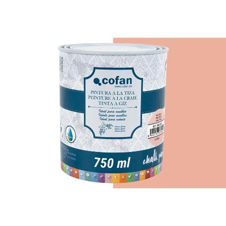 PINTURA A LA TIZA, CHALK PAINT, ROSA FLORAL 750 ML