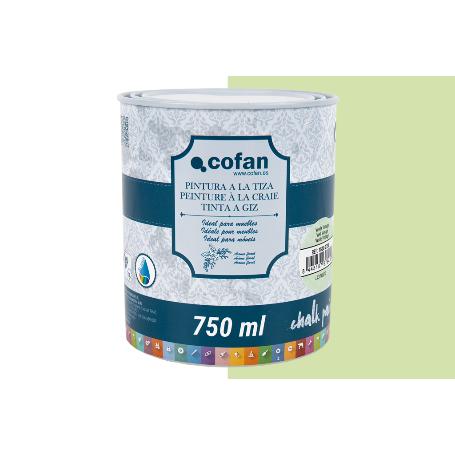 PINTURA A LA TIZA, CHALK PAINT, VERDE VINTAGE 750 ML