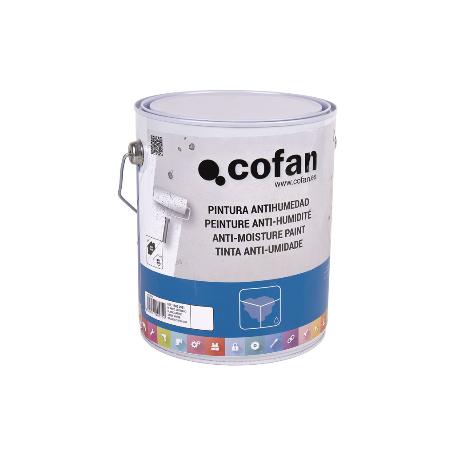 PINTURA ANTIHUMEDAD SINTÉTICA (4 L)  BLANCO SATINADO