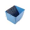 CUBETA 16 L. AZUL CON REJILLA 2 ASAS