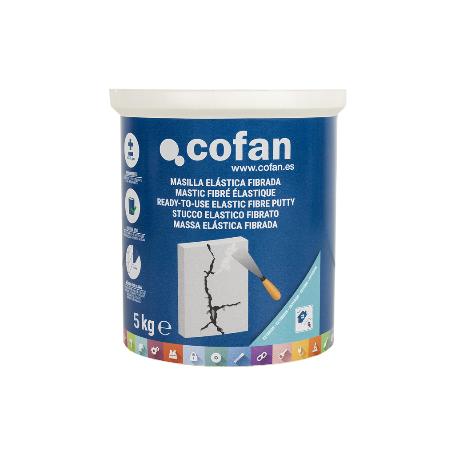 MASILLA ELÁSTICA FIBRADA PARA EXTERIOR 5 KG