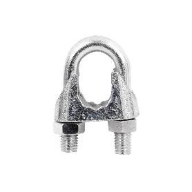 SUJETACABLES DIN-741 ZINCADO M-20   CAJA 10 UNID.