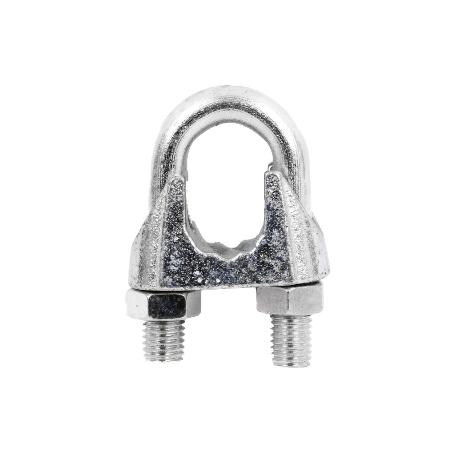 SUJETACABLES DIN-741 ZINCADO M-20   CAJA 10 UNID.