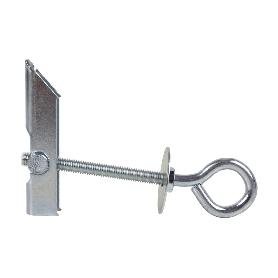 GANCHO BASCULANTE C/ANILLA M-6   CAJA 40 UNID.
