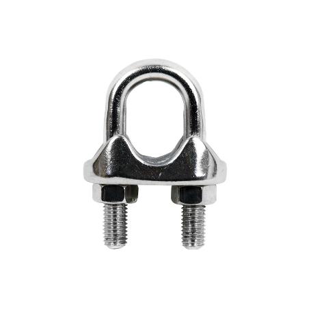 SUJETACABLES ACERO INOXIDABLE M-5   CAJA 20 UNID.
