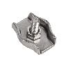 SUJETACABLES PLANO SIMPLE M-3 INOX   CAJA 10 UNID.