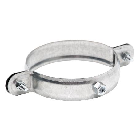 ABRAZADERA METALICA M-8 PARA TUBO 90MM.   CAJA 25 UNID.