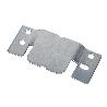 CHAPA ANCLAJE ZINCADA 100 X 47 MM   CAJA 50 UNID.
