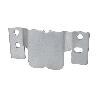 CHAPA ANCLAJE ZINCADA 100 X 47 MM   CAJA 50 UNID.
