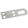 COLGADOR ZINCADO 15 X 50 MM   CAJA 200 UNID.