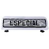 CARTEL AVISADOR ACOMP. VEH. - ESPECIAL V-21