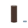 CINTA AISLANTE 180 MICRAS MARRON 19MMX20 METROS   CAJA 10 UNID.