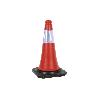 CONO POLIETILENO REFLECTANTE 50 CM 1,5 KG