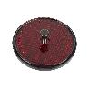 CATADIÓPTRICO REDONDO ROJO Ø 60 MM CON TORNILLO