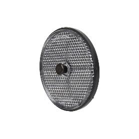 CATADIÓPTRICO REDONDO BLANCO Ø 60 MM CON TORNILLO