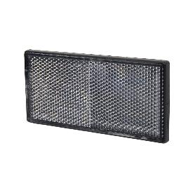 CATADIÓPTRICO RECTANGULAR BLANCO 106 X 50 MM ADHESIVO