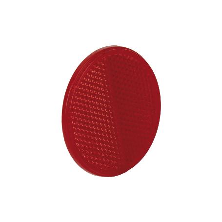 CATADIÓPTRICO REDONDO ROJO Ø 55 MM ADHESIVO