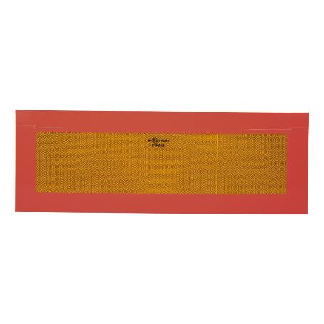 PLACA V-6 PARA VEHICULOS LARGOS 565X200MM.