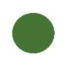 CIRCULO ADHESIVO VERDE 150 MM PARA CRISTAL