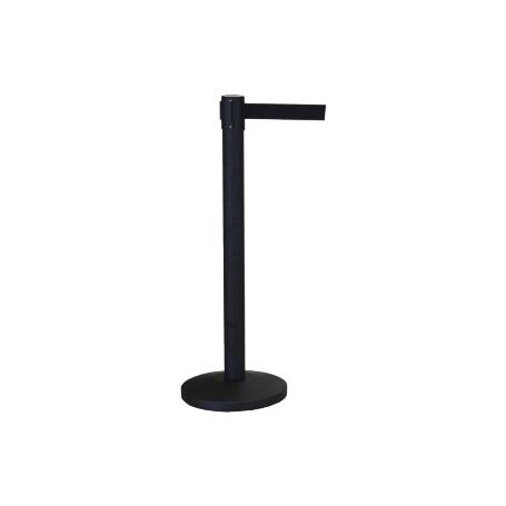 POSTE CINTA EXTENSIBLE NEGRA 2100 MM