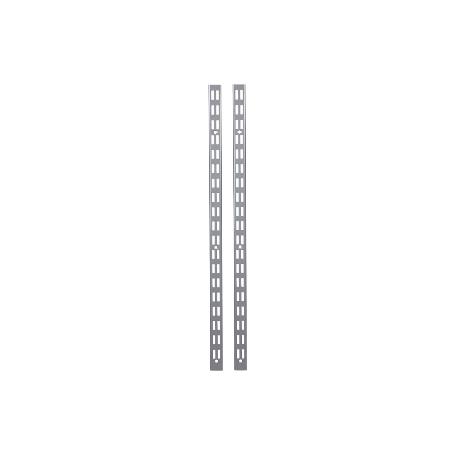 PACK 2 CREMALLERAS PARED PARA ESTANTERÍAS 2136X30X25 MM