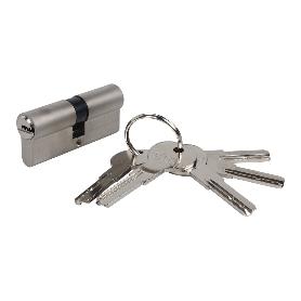 CILINDRO DE SEGURIDAD DE NÍQUEL 35/35 - LEVA LARGA IGUALADOS AAA
