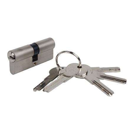 CILINDRO DE SEGURIDAD DE NÍQUEL 35/35 - LEVA LARGA IGUALADOS AAA
