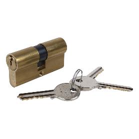 CILINDRO DE NÍQUEL MATE 30/40 - LEVA CORTA