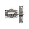 CERROJO BOTON/LLAVE PINTADO GRIS R/105 - 70 MM